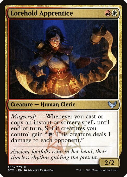 STX: Lorehold Apprentice (Foil)