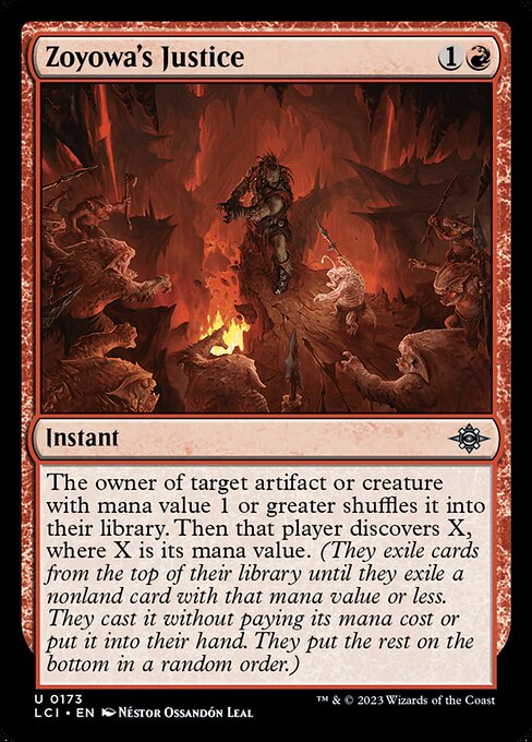 LCI: Zoyowa's Justice (Foil)
