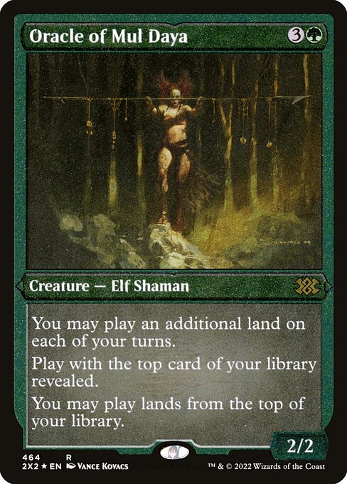 2X2: Oracle of Mul Daya (Foil Etched)