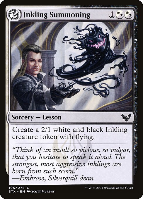 STX: Inkling Summoning (Foil)