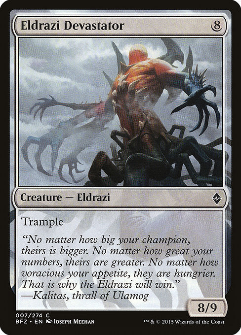 BFZ: Eldrazi Devastator