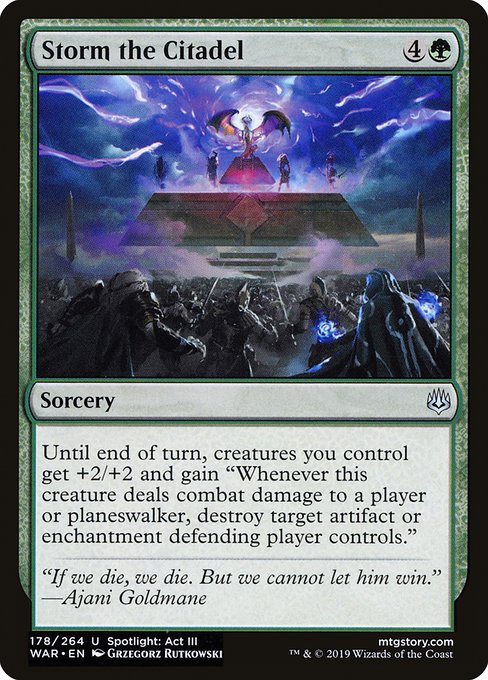 WAR: Storm the Citadel