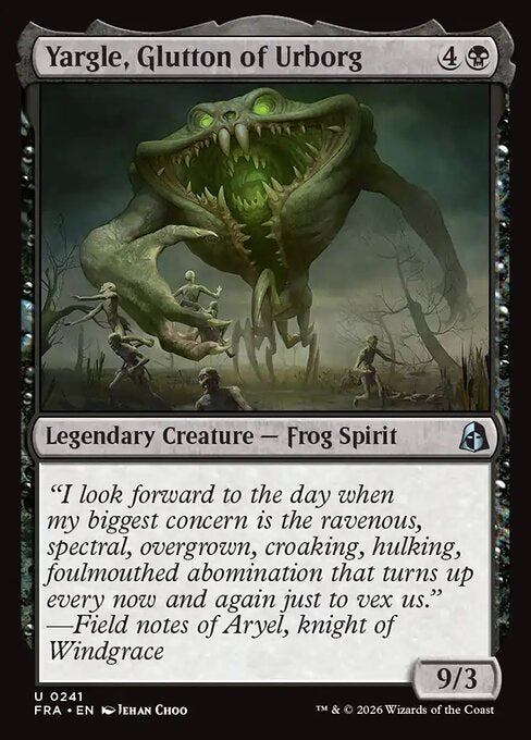 FRA: Yargle, Glutton of Urborg (Foil)