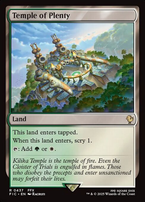 FIC: Temple of Plenty