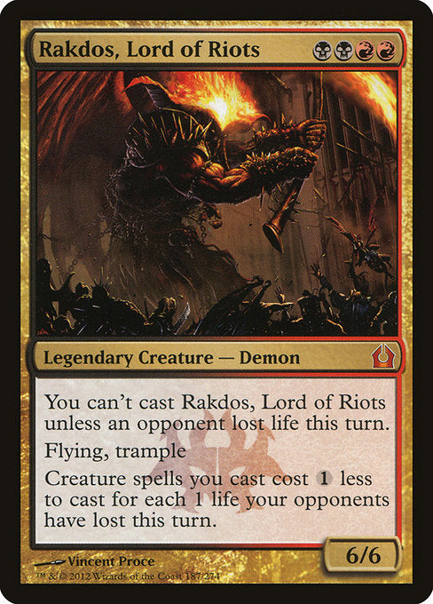 RTR: Rakdos, Lord of Riots (Foil)