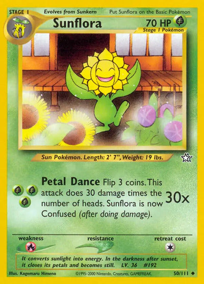 Sunflora 050/111 Unlimited Neo Genesis