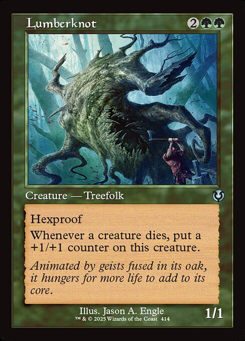 INR: Lumberknot (Retro Frame) (Foil)