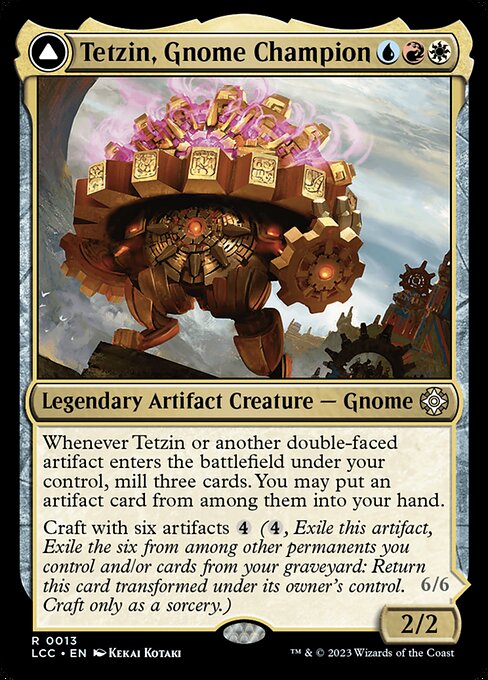 LCC: Tetzin, Gnome Champion (Foil)
