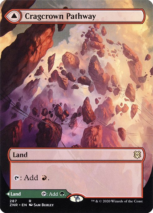 ZNR: Cragcrown Pathway (Borderless) (Foil)