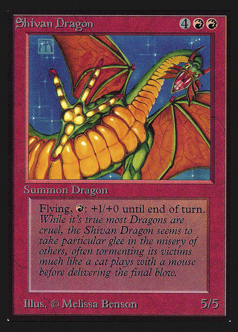 CED: Shivan Dragon (CE)