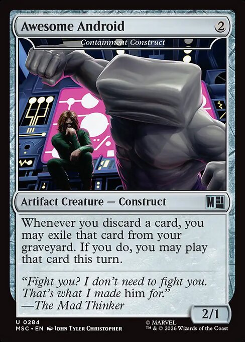MSC: Awesome Android - Containment Construct