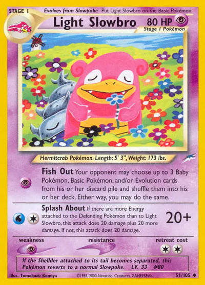 Light Slowbro 051/105 Unlimited Neo Destiny