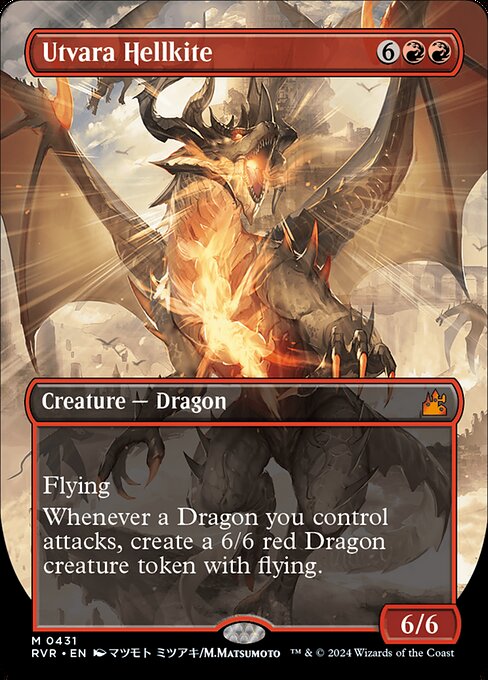 RVR: Utvara Hellkite (Anime Borderless) (Foil)
