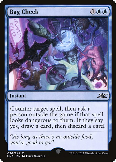 UNF: Bag Check (Foil)