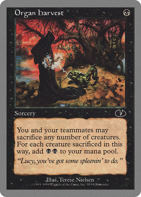 UGL: Organ Harvest