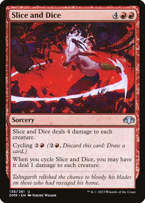 DMR: Slice and Dice (Foil)