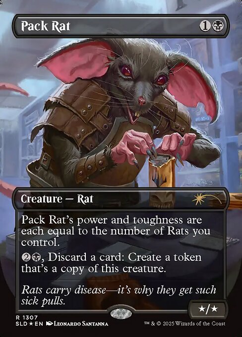 SLD: Pack Rat (1307) (Rainbow Foil)