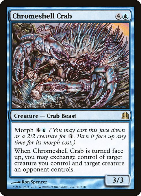 CMD: Chromeshell Crab