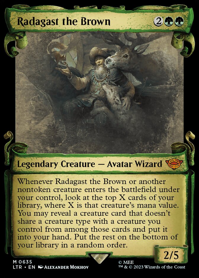 Radagast the Brown (Showcase Scrolls) :: LTR