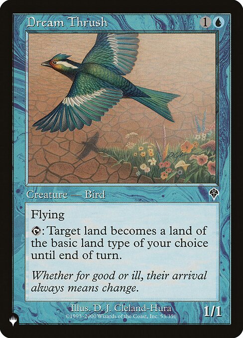 PLST: Dream Thrush