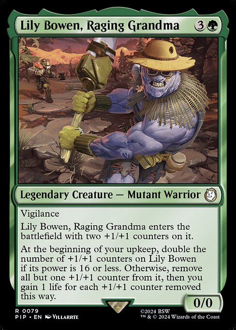 PIP: Lily Bowen, Raging Grandma (Foil)