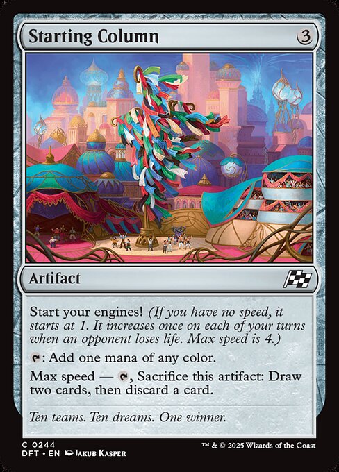 DFT: Starting Column (Foil)