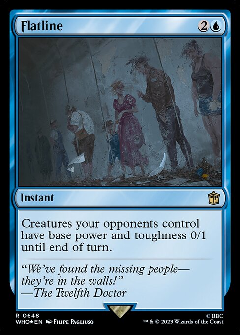 WHO: Flatline (Surge Foil)