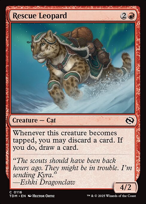 TDM: Rescue Leopard (Foil)