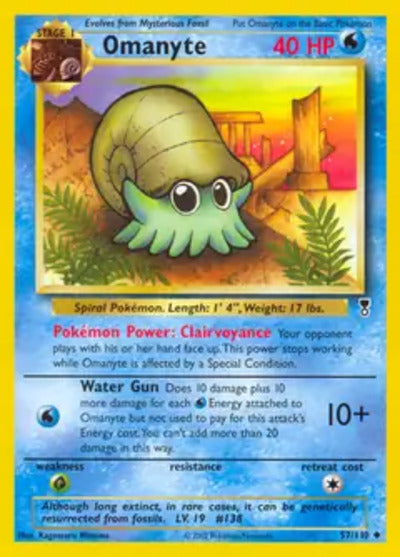 Omanyte 057/110 Unlimited Legendary Collection
