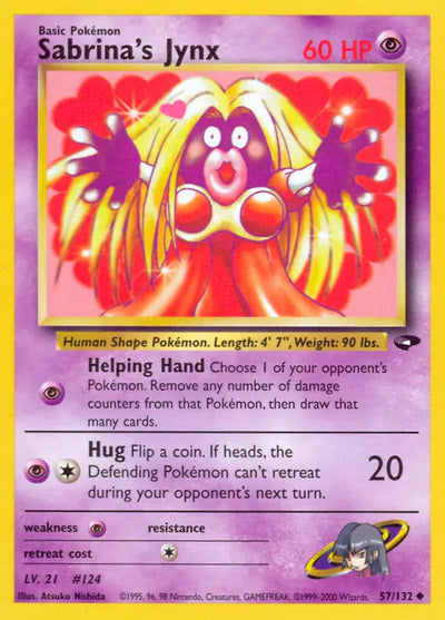 Sabrina's Jynx 057/132 Unlimited Gym Challenge