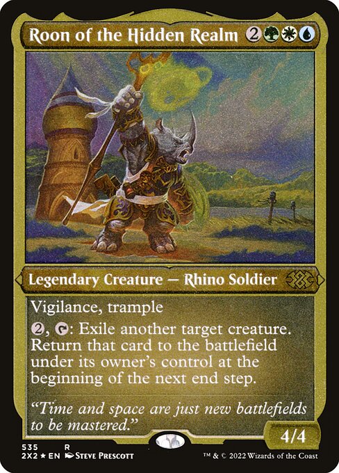 2X2: Roon of the Hidden Realm (Foil Etched)