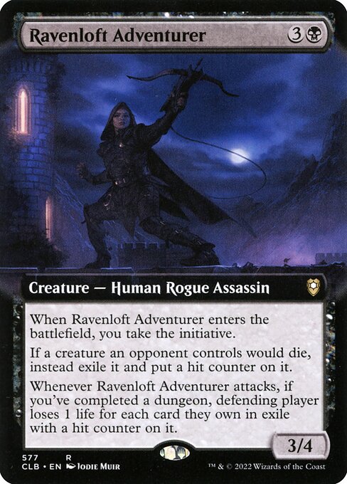 CLB: Ravenloft Adventurer (Extended Art)