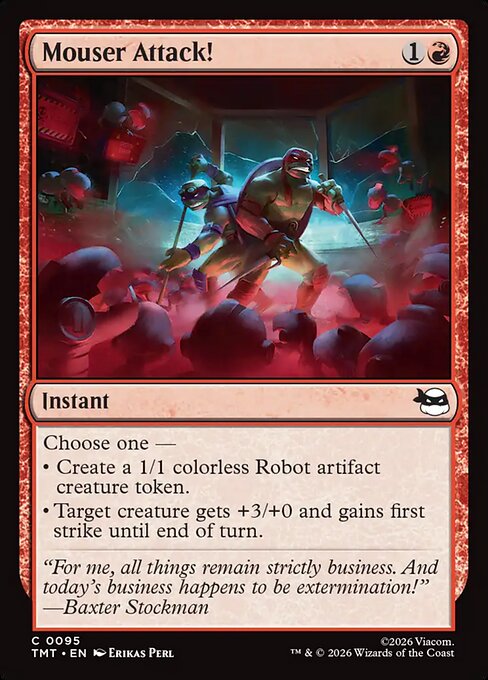 TMT: Mouser Attack! (Foil)
