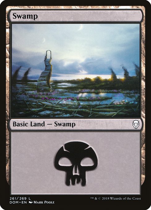 DOM: Swamp (261) (Foil)