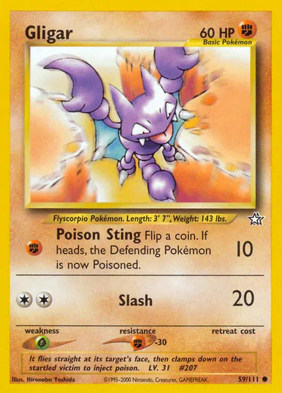 Gligar 059/111 Unlimited Neo Genesis