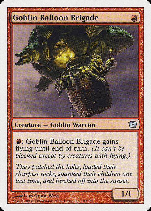 9ED: Goblin Balloon Brigade