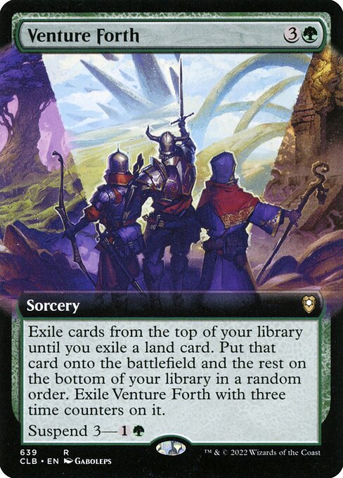 CLB: Venture Forth (Extended Art)