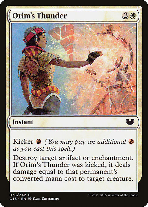C15: Orim's Thunder