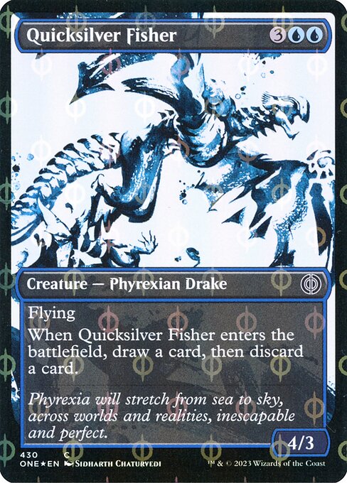 ONE: Quicksilver Fisher (Showcase) (Step-and-Compleat Foil)