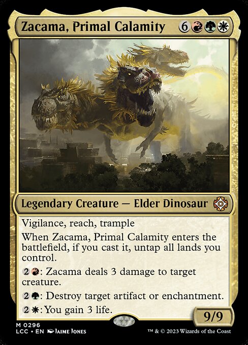 LCC: Zacama, Primal Calamity
