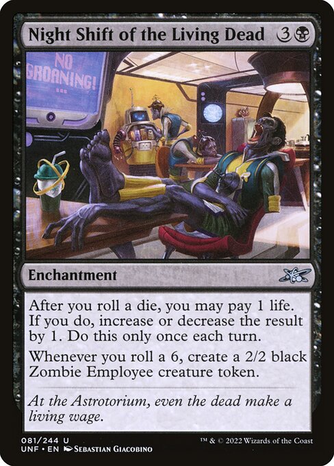 UNF: Night Shift of the Living Dead (Foil)