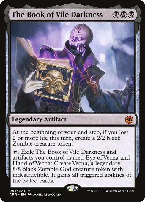 AFR: The Book of Vile Darkness (Foil)