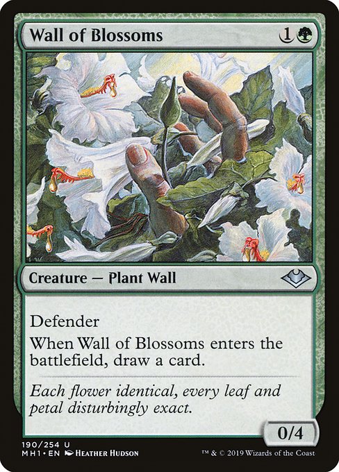 MH1: Wall of Blossoms (Foil)