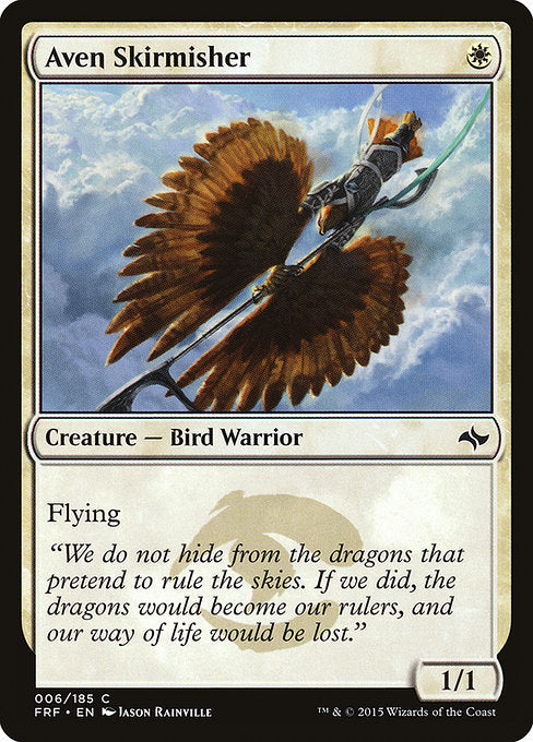 FRF: Aven Skirmisher (Foil)