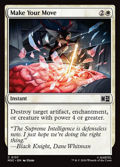 MSC: Make Your Move