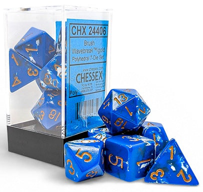 Chessex: Brush Polyhedral 7-Die Set