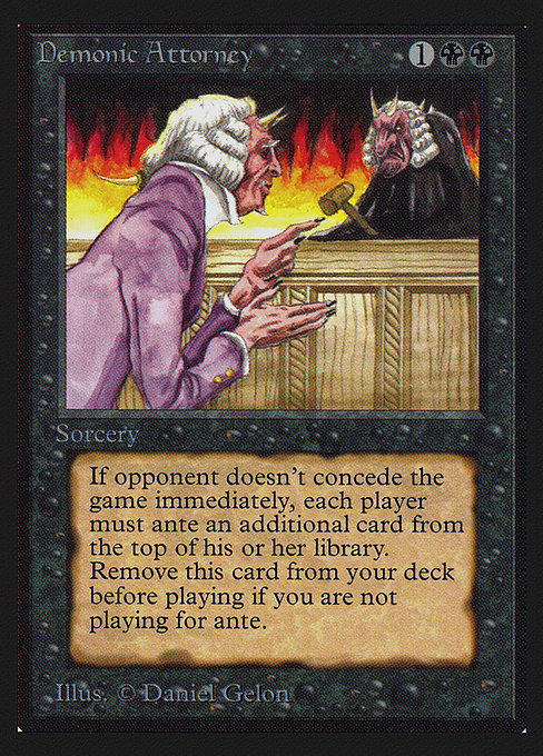 CEI: Demonic Attorney (IE)
