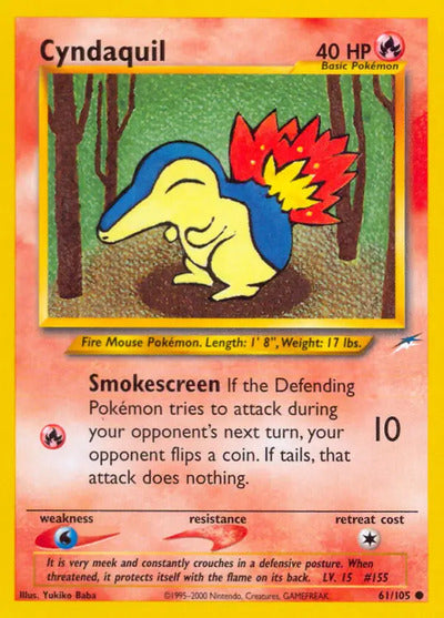 Cyndaquil 061/105 Unlimited Neo Destiny