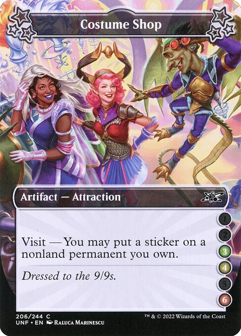UNF: Costume Shop (3-4-6) (Foil)