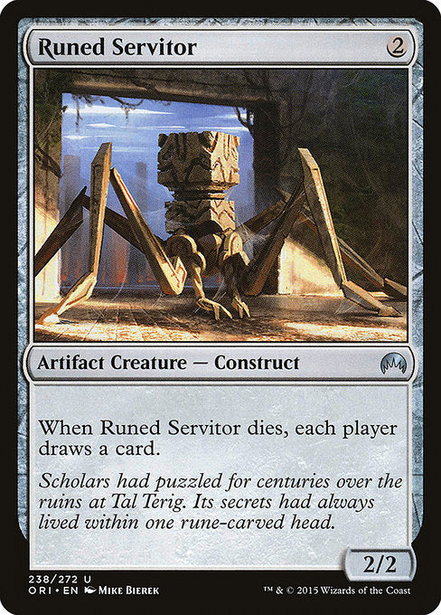 ORI: Runed Servitor (Foil)